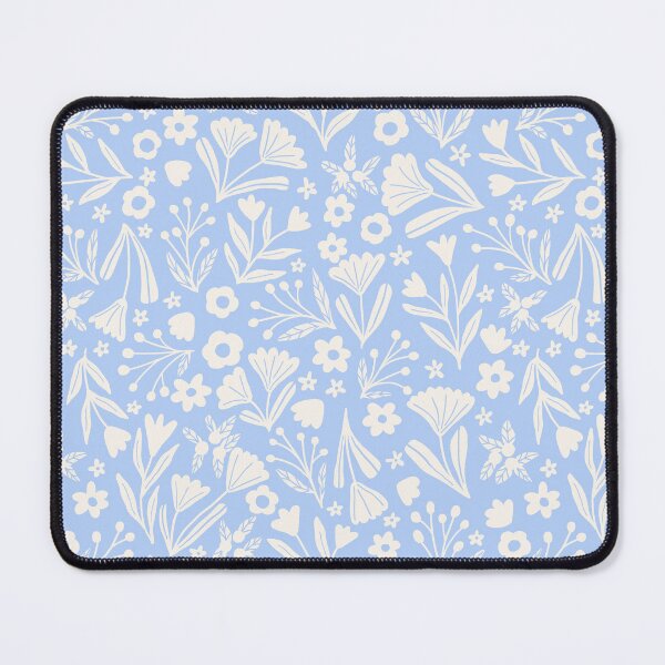 Item preview, Summer ditsy wildflowers - Light blue designed and sold by Illustrated by Nat.