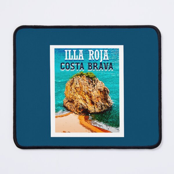 Item preview, Illa Roja Begur Costra Brava travel poster designed and sold by TerradVents.