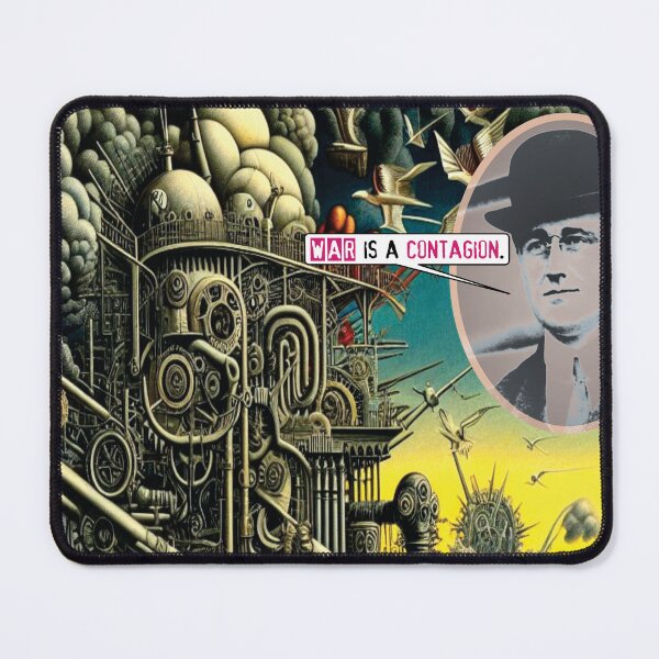 Item preview, War Is a Contagion designed and sold by Rich La Bonté.
