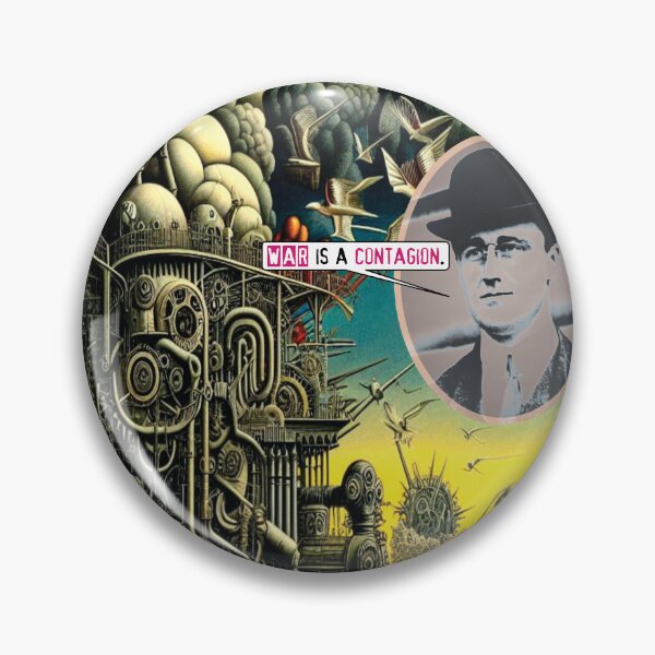 Item preview, War Is a Contagion designed and sold by Rich La Bonté.