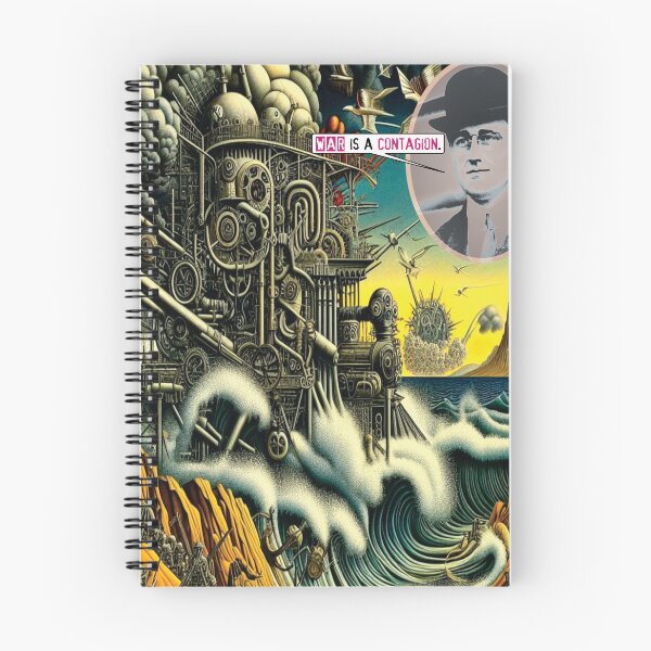 Item preview, War Is a Contagion designed and sold by Rich La Bonté.