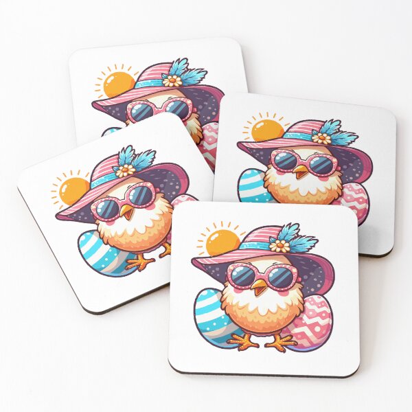 Item preview, Easter Egger Chicken Sunnies & Sunhat designed and sold by ArteeInnovation.