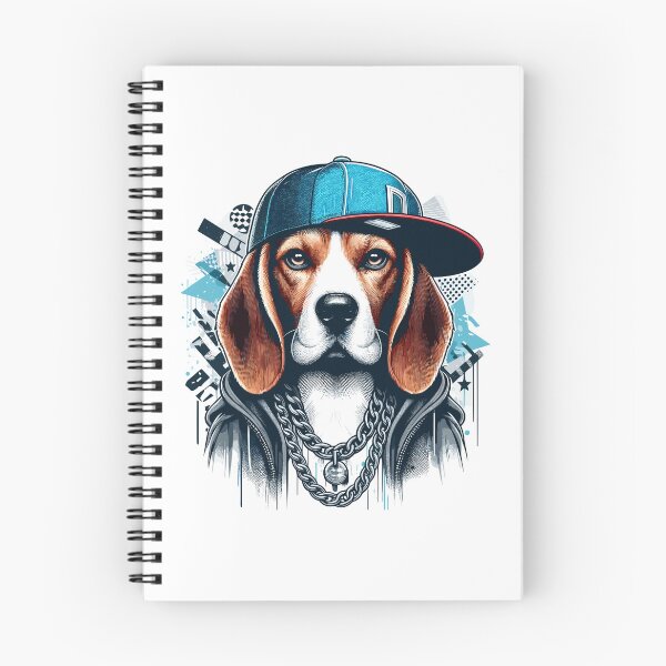 Item preview, Beagle Gangsta Dog Cappy Gift designed and sold by Pineapple-Tree.