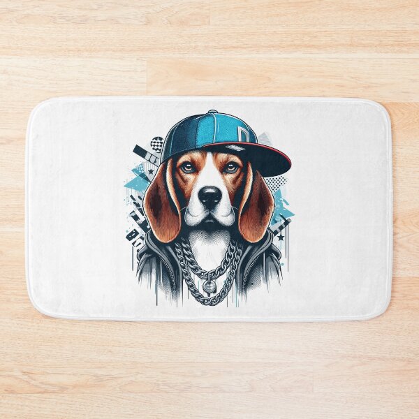 Item preview, Beagle Gangsta Dog Cappy Gift designed and sold by Pineapple-Tree.