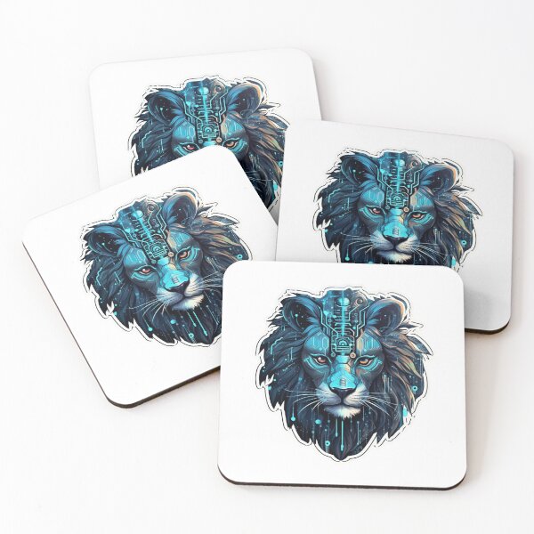 Item preview, Cyber Lion // Lion // cyber animal // Robotic animal // AI designed and sold by SMARTKIT  DESIGNAGENCY.