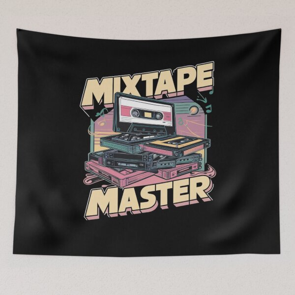Item preview, Mixtape Master - Classic Retro Cassette Tape designed and sold by Kashear.