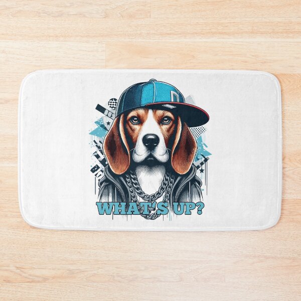 Item preview, Beagle Gangsta What's Up? Dog Gift designed and sold by Pineapple-Tree.