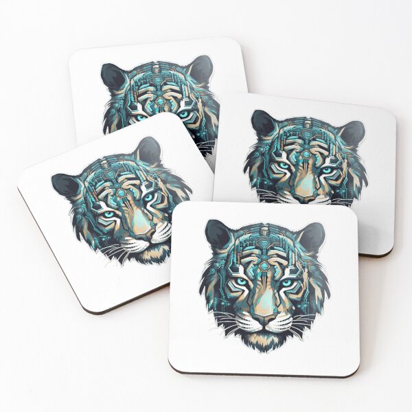 Item preview, Cyber Tiger // Tiger // cyber animal // Robotic animal // AI designed and sold by SMARTKIT  DESIGNAGENCY.