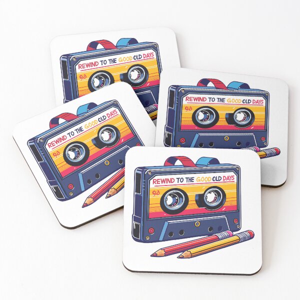 Item preview, Rewind to good old days - Cassette Tape designed and sold by PrintMastery.