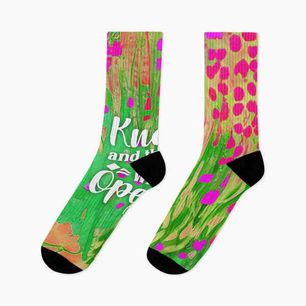 Item preview, Bible Verses For Healing - Luke 11:9 - Preppy Colorful Pink & Green Floral designed and sold by SpartanDStore.