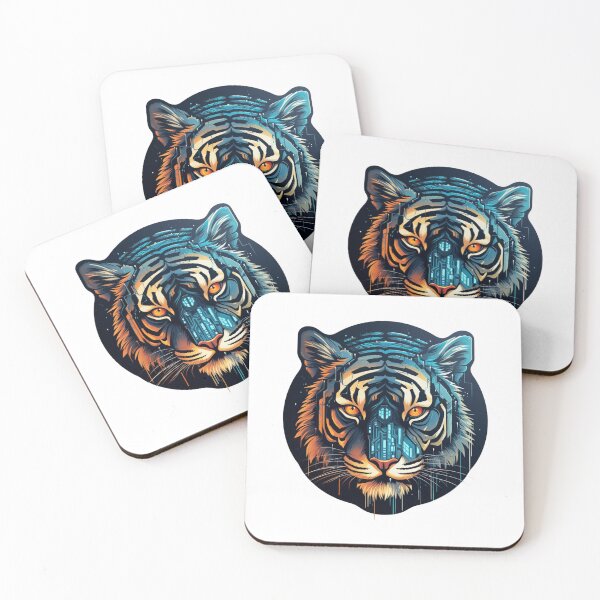 Item preview, Cyber Tiger // Tiger // cyber animal // Robotic animal // AI designed and sold by SMARTKIT  DESIGNAGENCY.