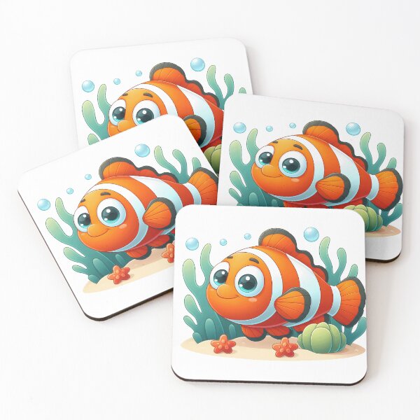 Item preview, Adorable Aquatic Delights: Watercolor Wonders of Baby Ocean & Sea Life designed and sold by dcohea.