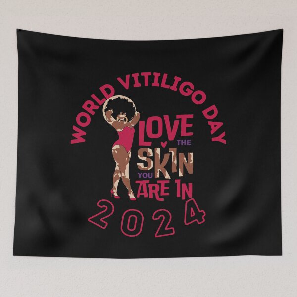 Item preview, World Vitiligo Day 2024 Motivational Love The Skin You're In designed and sold by MimsTees.
