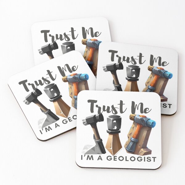 Item preview, "Trust Me, I'm a Geologist" Rock Hammer Graphic designed and sold by ArchVibe.