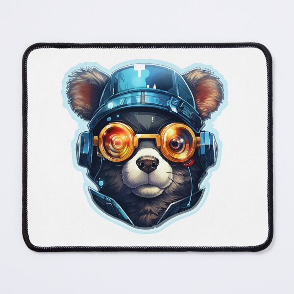Item preview, Cyber Bear // Bear // cyber animal // Robotic animal // AI designed and sold by SMARTKIT DESIGNAGENCY.