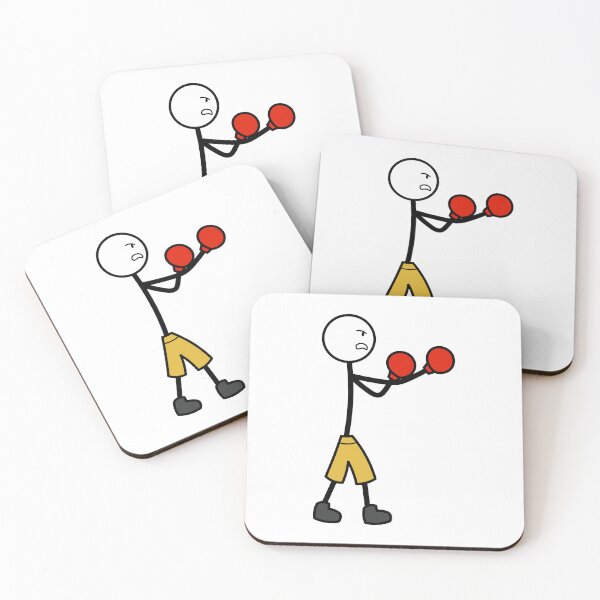 Item preview, Boxing fighter with his gloves designed and sold by Polux Design.