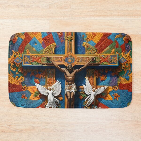 Item preview, Black Jesus Crucifixon designed and sold by Orixaworld.