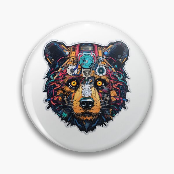 Item preview, Cyber Bear // Bear // cyber animal // Robotic animal // AI designed and sold by SMARTKIT  DESIGNAGENCY.