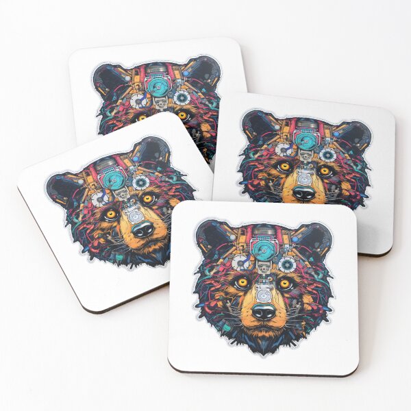 Item preview, Cyber Bear // Bear // cyber animal // Robotic animal // AI designed and sold by SMARTKIT  DESIGNAGENCY.