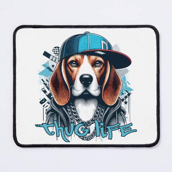 Item preview, Beagle Gangster Life Thug Life Cappy Dog Gift designed and sold by Pineapple-Tree.