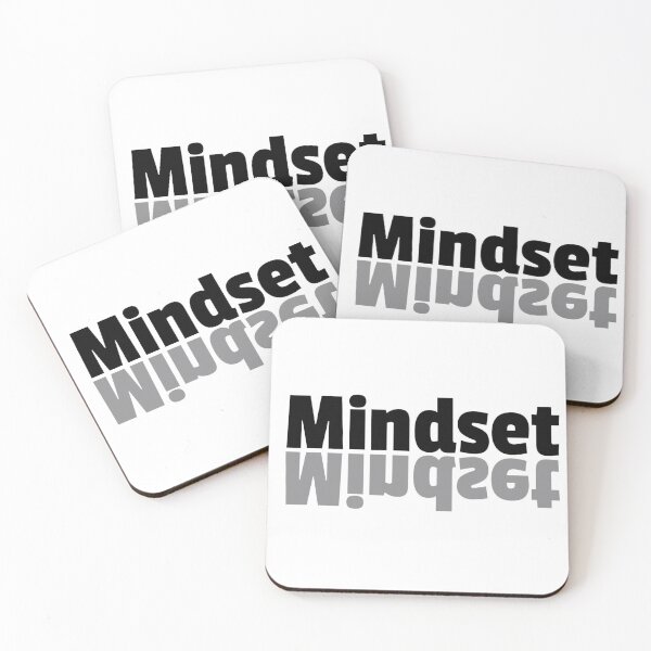 Item preview, Mindset motivation typography design designed and sold by Falcon1111.