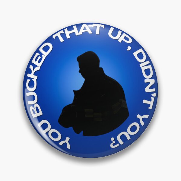 Item preview, You bucked that up didn't you? Evan Buckley sticker designed and sold by AnnesCreatives.