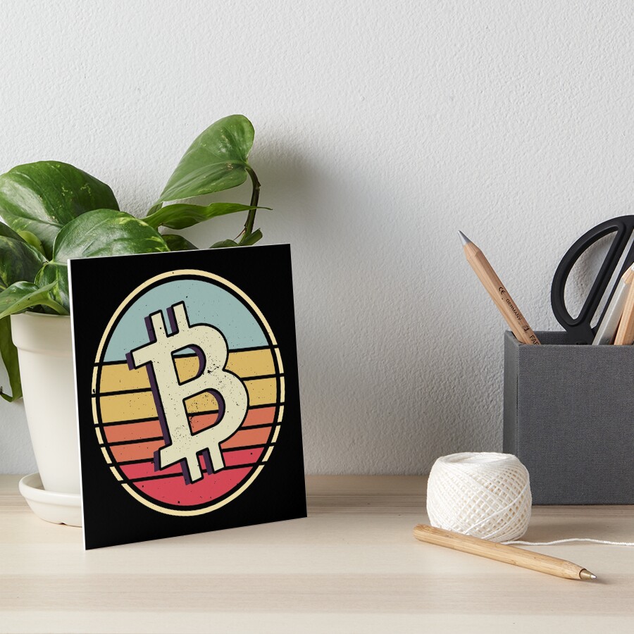 Item preview, Art Board Print designed and sold by TheBitcoinStore.