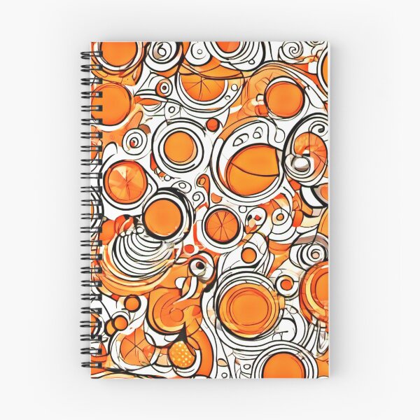 Item preview, Orange Abstract Bliss designed and sold by Health And Fitness Posts e-Store.