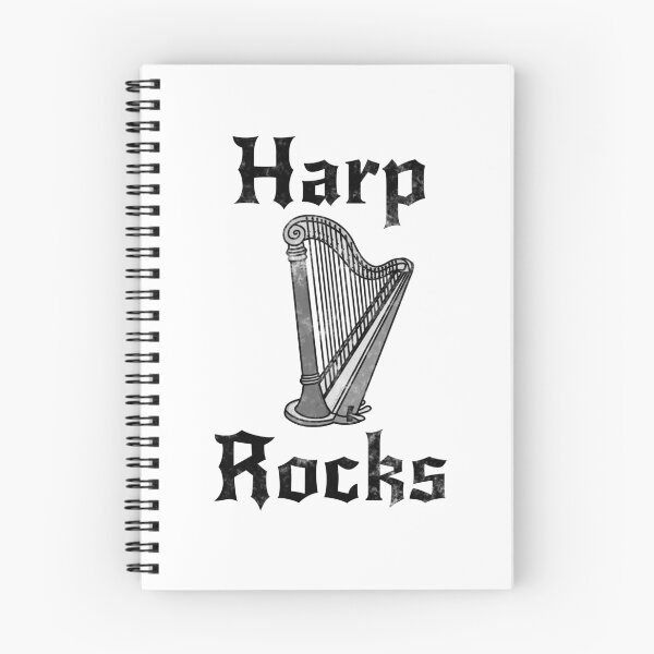 Item preview, Harp Rocks, Harpist String Musician Rock Goth designed and sold by doodlerob.