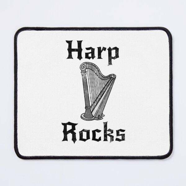 Item preview, Harp Rocks, Harpist String Musician Rock Goth designed and sold by doodlerob.