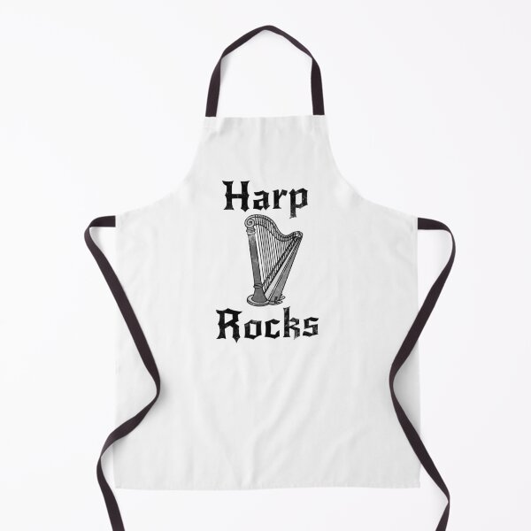 Item preview, Harp Rocks, Harpist String Musician Rock Goth designed and sold by doodlerob.