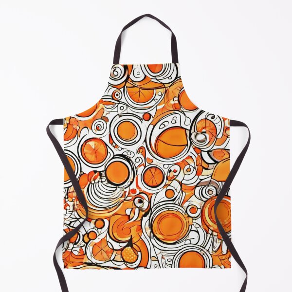 Item preview, Orange Abstract Bliss designed and sold by Health And Fitness Posts e-Store.