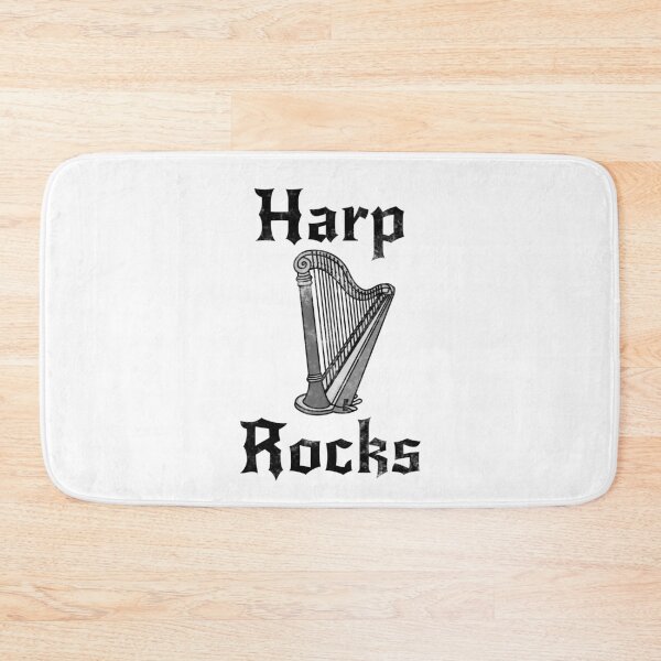 Item preview, Harp Rocks, Harpist String Musician Rock Goth designed and sold by doodlerob.