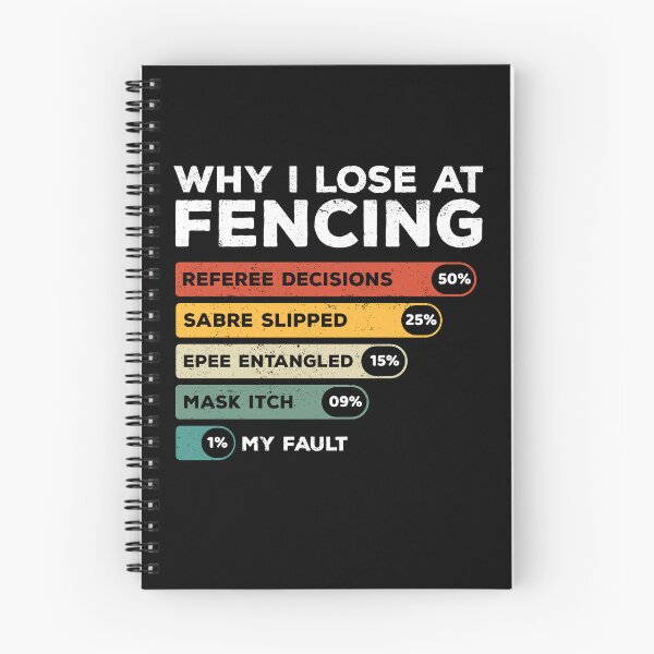 Item preview, Why I Lose at Fencing Humor  designed and sold by MRams.