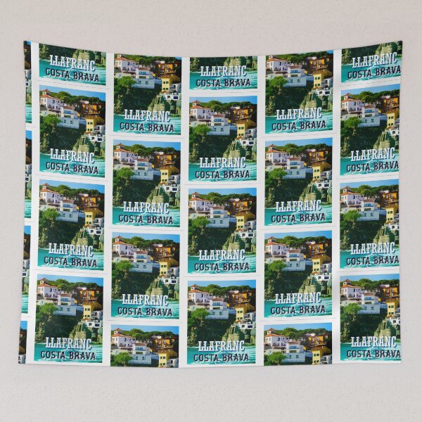 Item preview, Llafranc Palafrugell Costra Brava travel poster designed and sold by TerradVents.