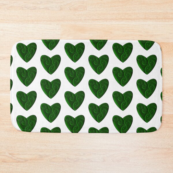 Item preview, Swirly Heart in Green designed and sold by lezell.