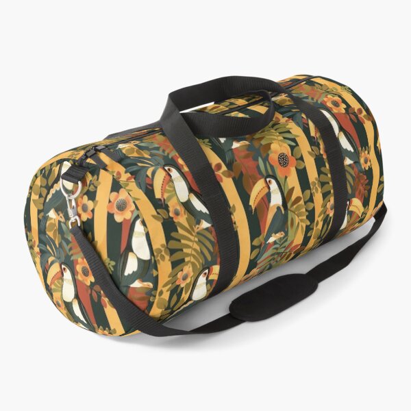 Item preview, Vintage Toucans - Lush Jungle Birds Pattern - Luxury Tropical Green Aesthetic designed and sold by eluxyumdecor.