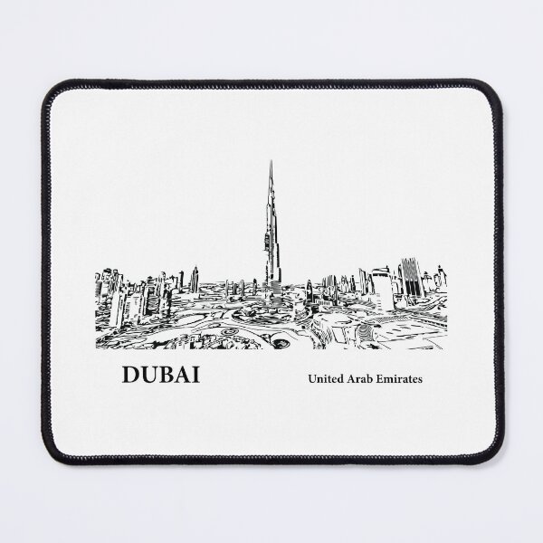 Item preview, Dubai United Arab Emirates designed and sold by Lakeric Cityscapes.
