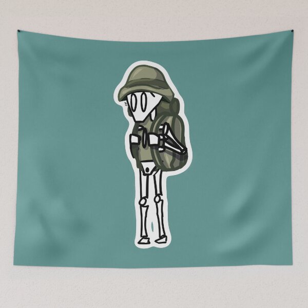 Item preview, #053 Explorador de esqueletos designed and sold by Jasmine Froley.