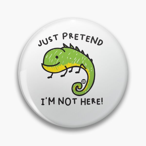Artikelvorschau, PRETEND IM NOT HERE LIZARD entworfen und verkauft von TODD GOLDMAN.