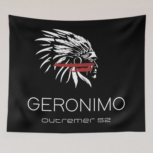 Item preview, GERONIMO OVER DARK COLORS designed and sold by TheBlueBlender.
