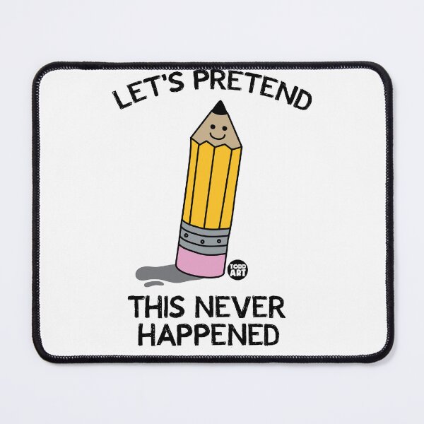 Item preview, PRETEND NEVER HAPPENED ERASER designed and sold by TODD GOLDMAN.