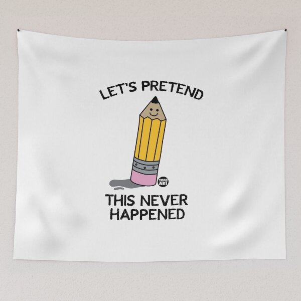 Item preview, PRETEND NEVER HAPPENED ERASER designed and sold by TODD GOLDMAN.