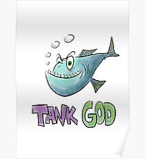 Tank God Poster