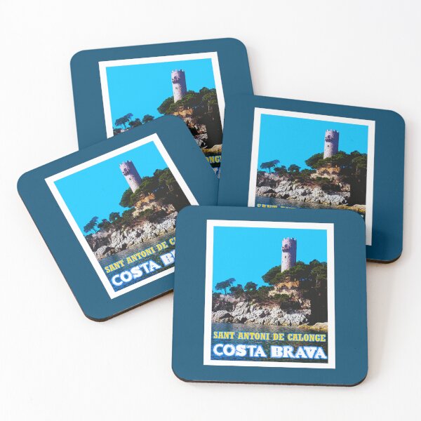 Item preview, Sant Antoni de Calonge Costra Brava travel poster designed and sold by TerradVents.