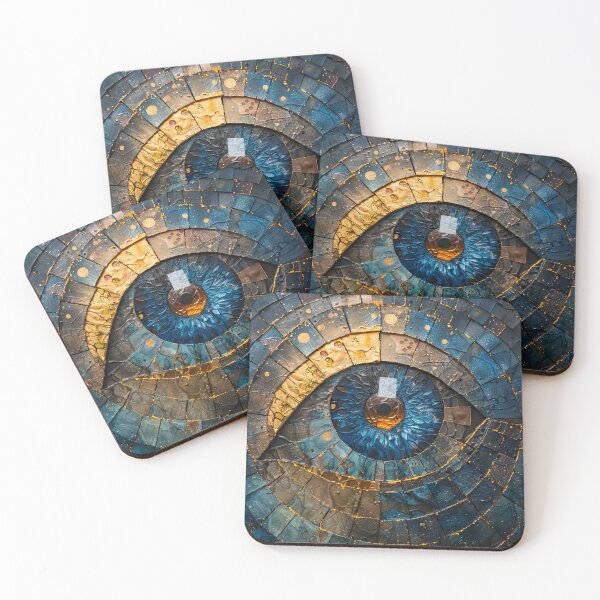 Item preview, All Seeing Eye Mosaic designed and sold by OccultDreams.