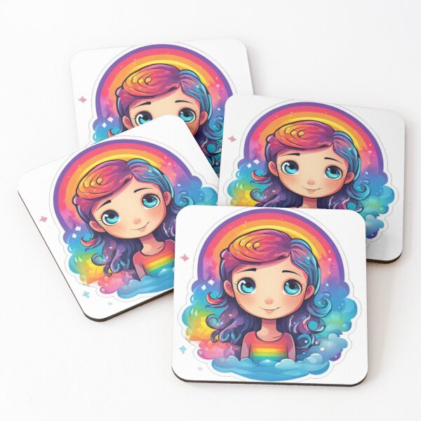 Item preview, Rainbow Girl Art designed and sold by Planetporridge.
