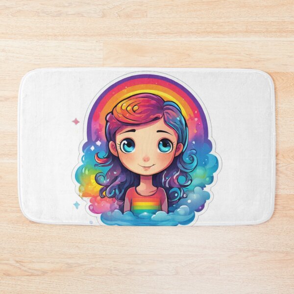 Item preview, Rainbow Girl Art designed and sold by Planetporridge.