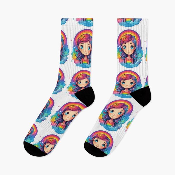 Item preview, Rainbow Girl Art designed and sold by Planetporridge.