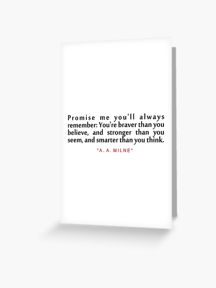 19+ A.a. Milne Quotes You Are Braver Images